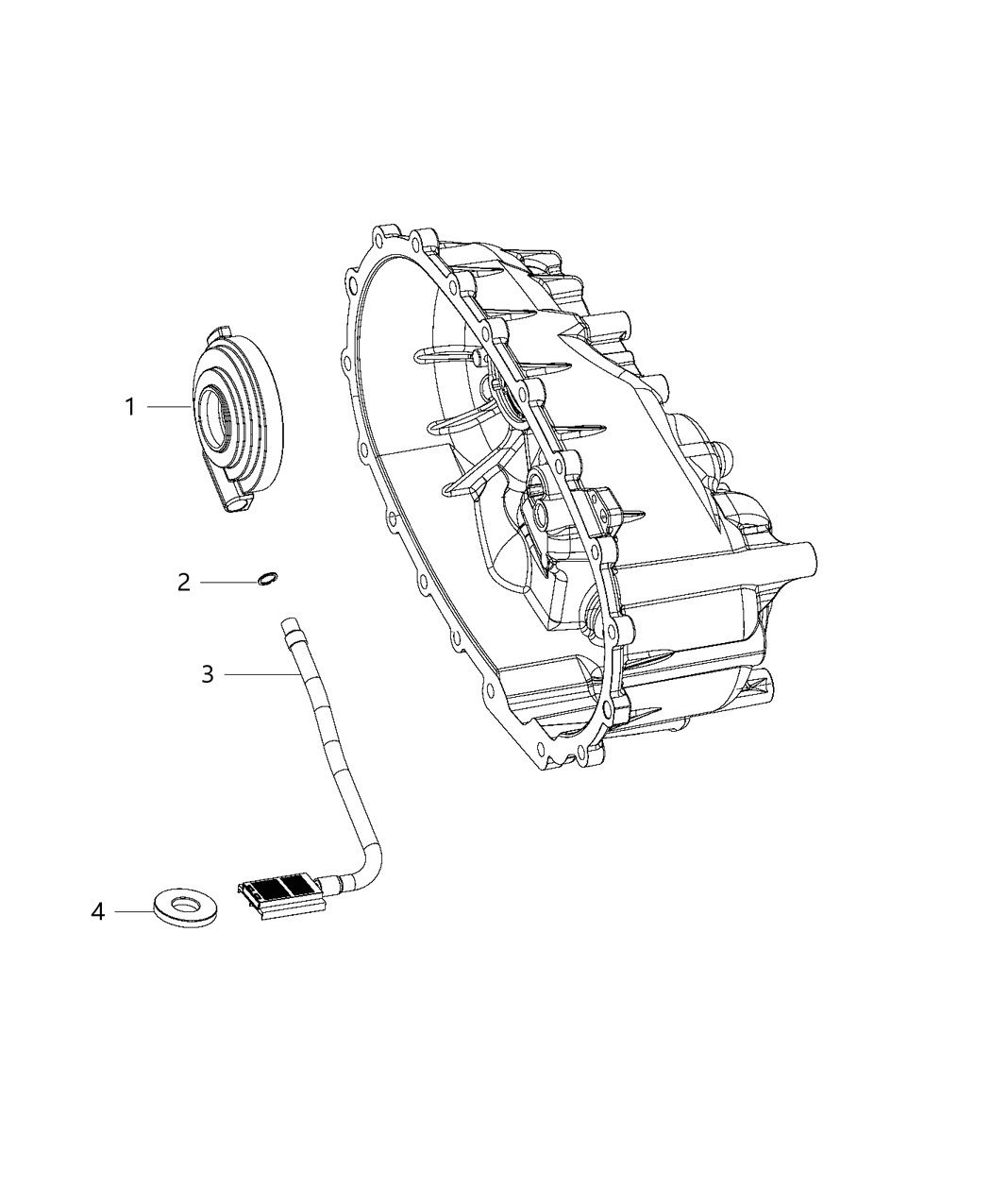 Mopar 68384523AA Tube-Oil Pickup