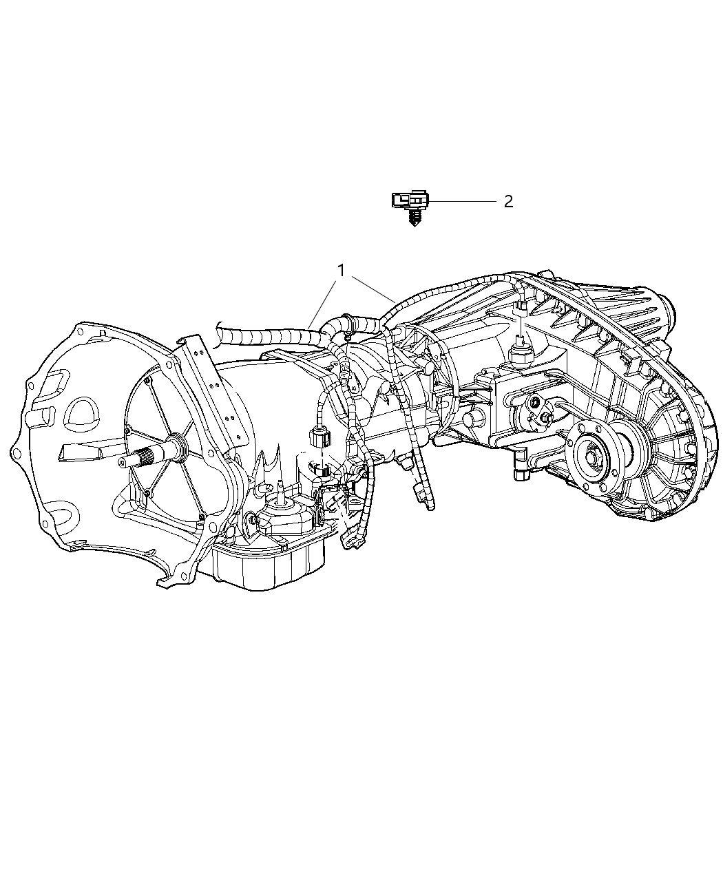 Mopar 68089382AD Wiring-Transmission