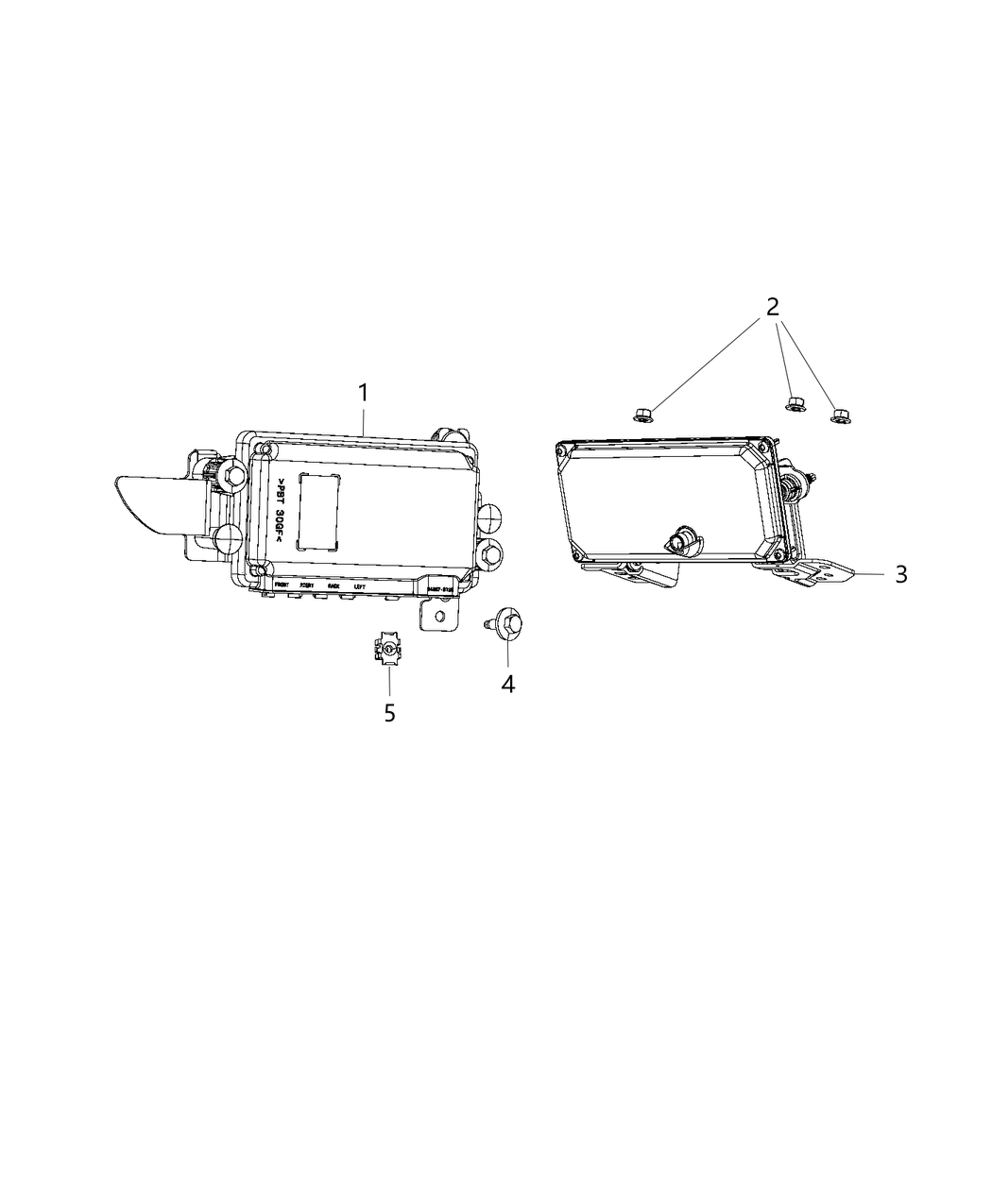 Mopar 68320948AF Module-Forward Facing