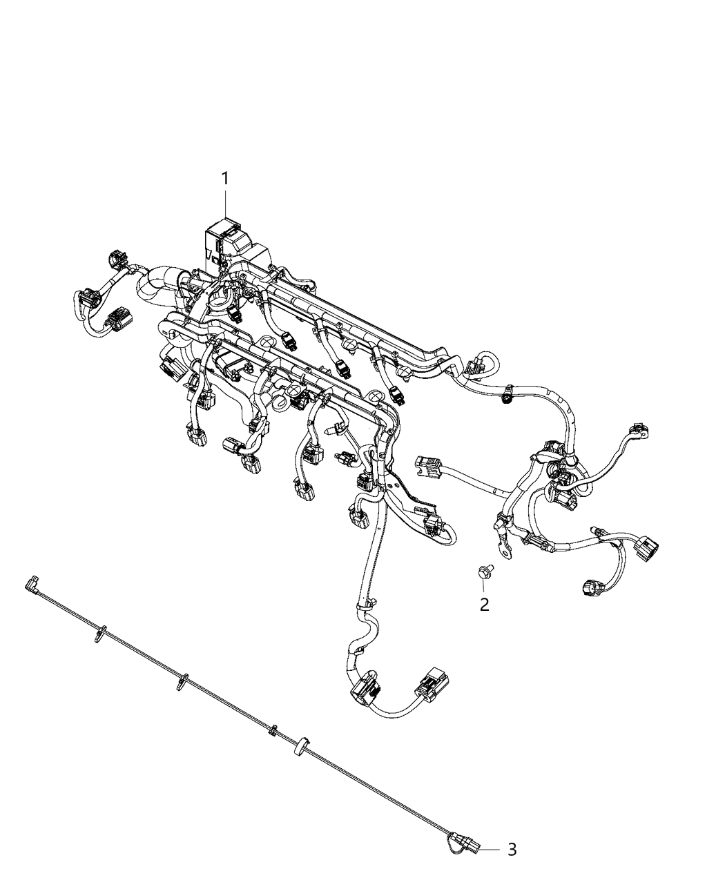 Mopar 68191709AB Wiring-Engine