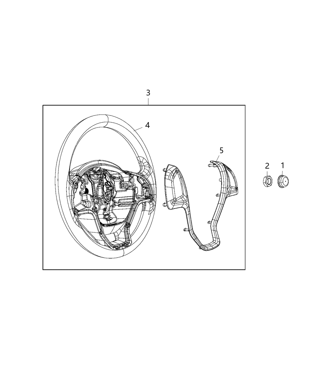 Mopar 5YP60LXHAA Wheel-Steering