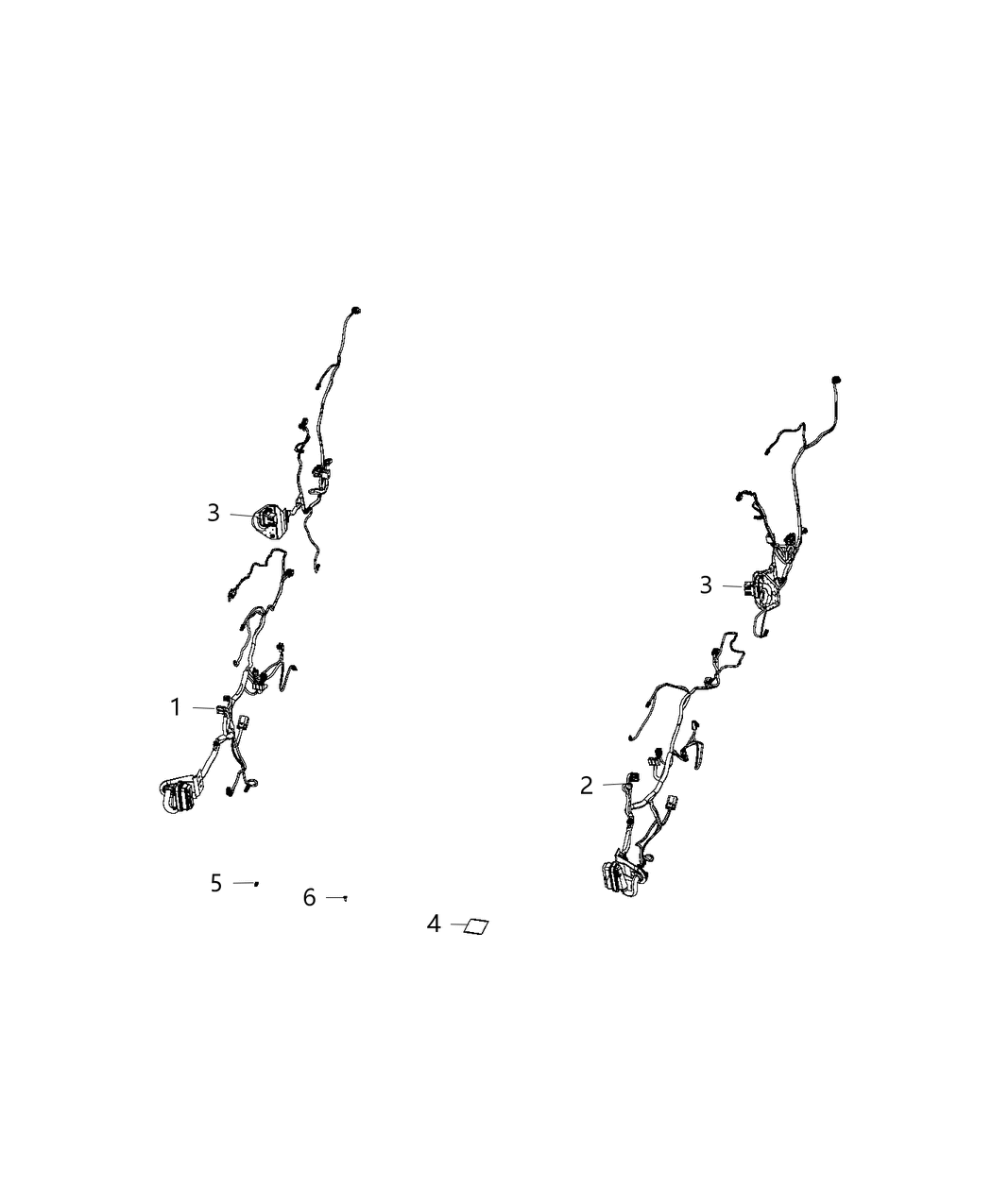 Mopar 68409486AB Wiring-Front Door