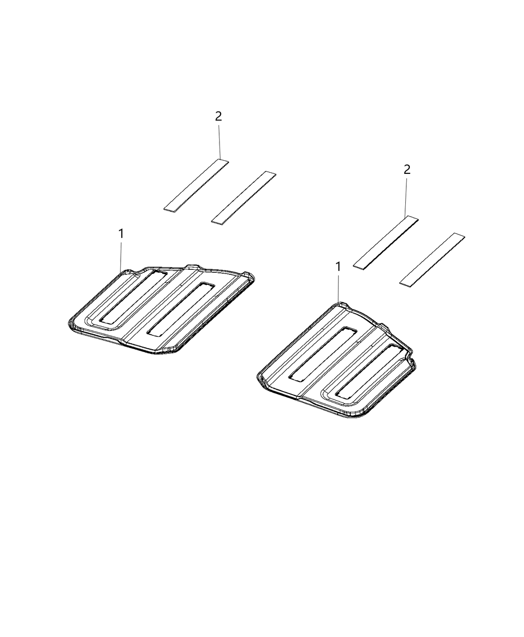 Mopar 6CD50TX7AB Headliner