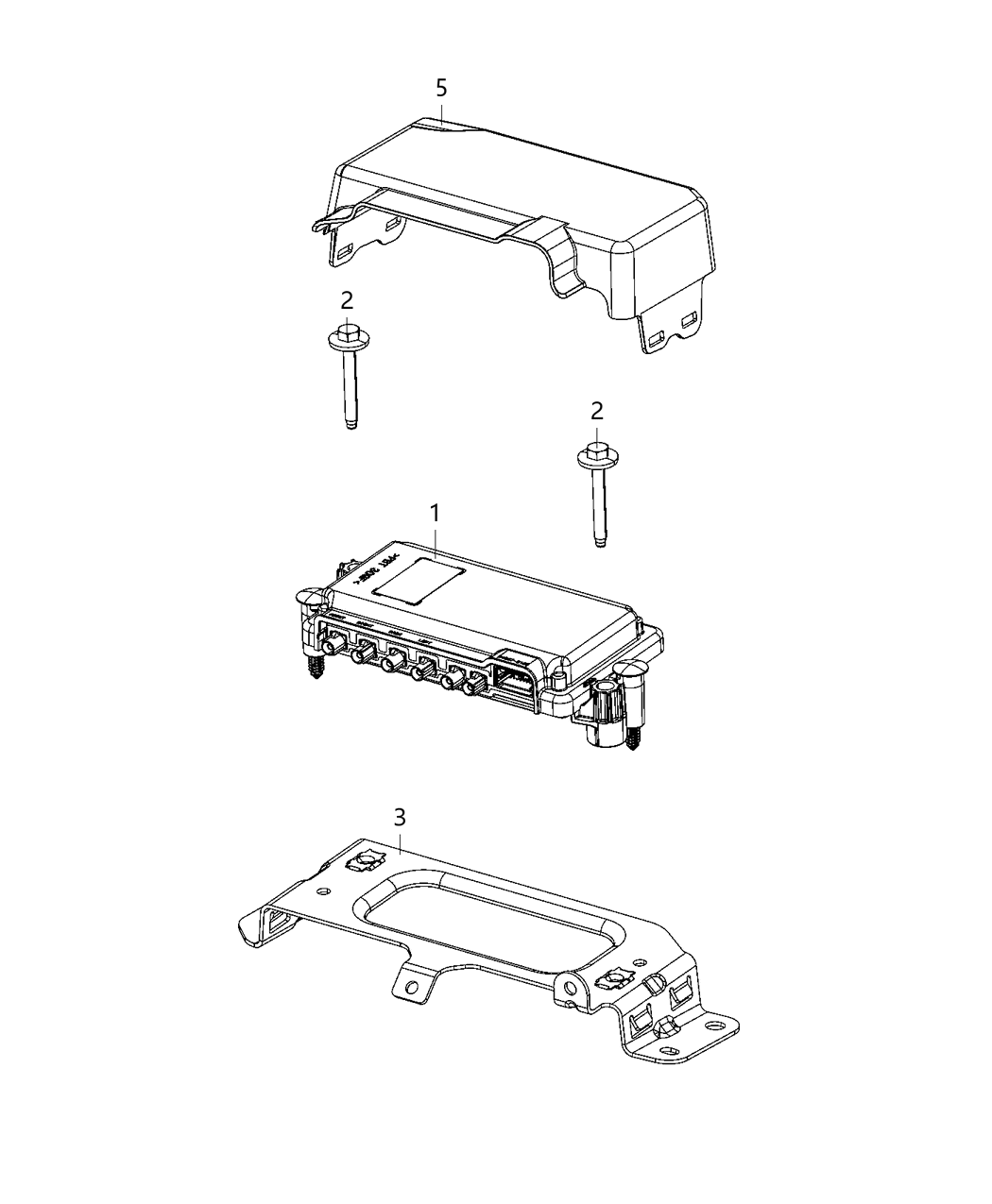 Mopar 4672644AH Camera-Forward Facing