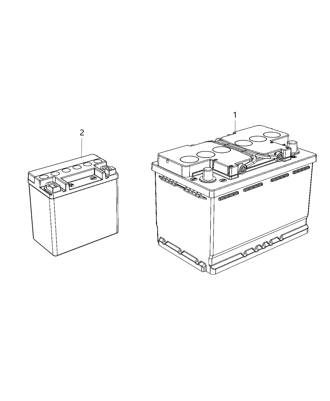 Mopar BEAUX101AA Battery-Storage