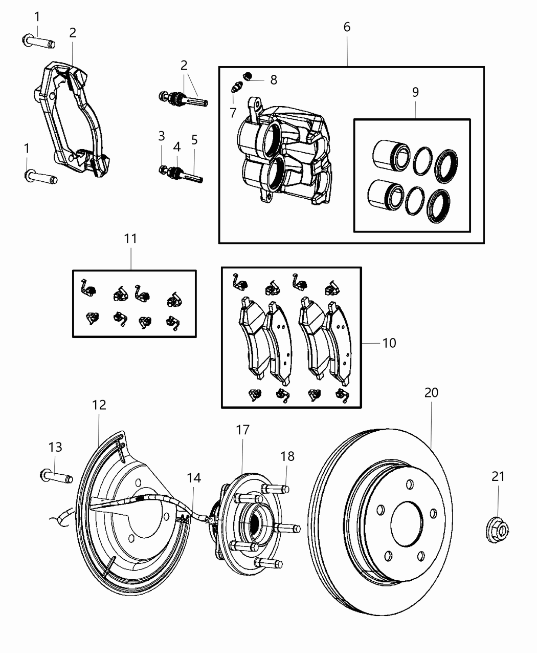 Mopar 68170065AD Sensor-Anti-Lock Brakes