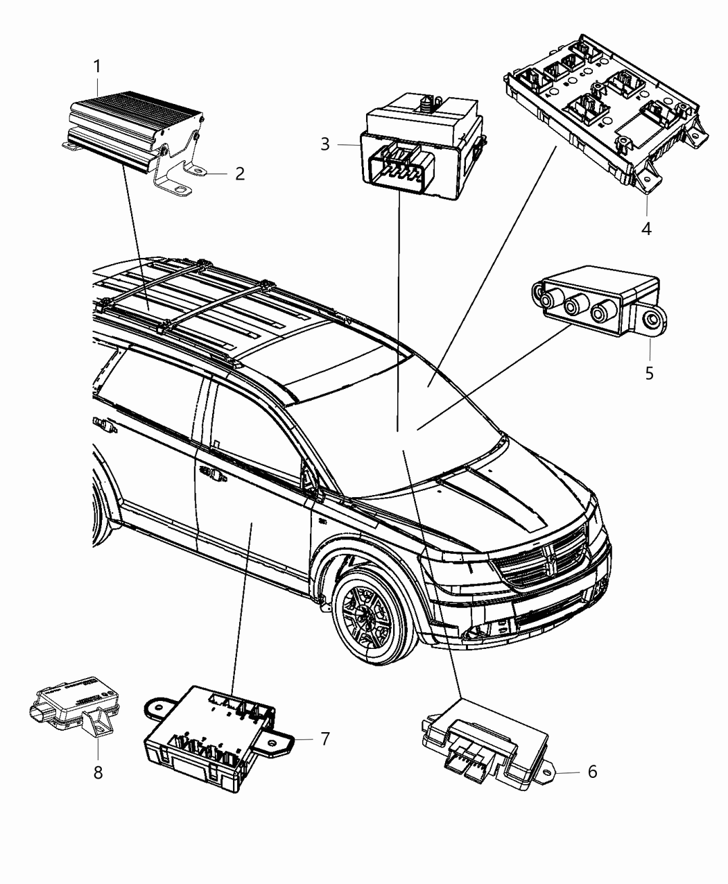 Mopar 68366474AC Module-Body Controller