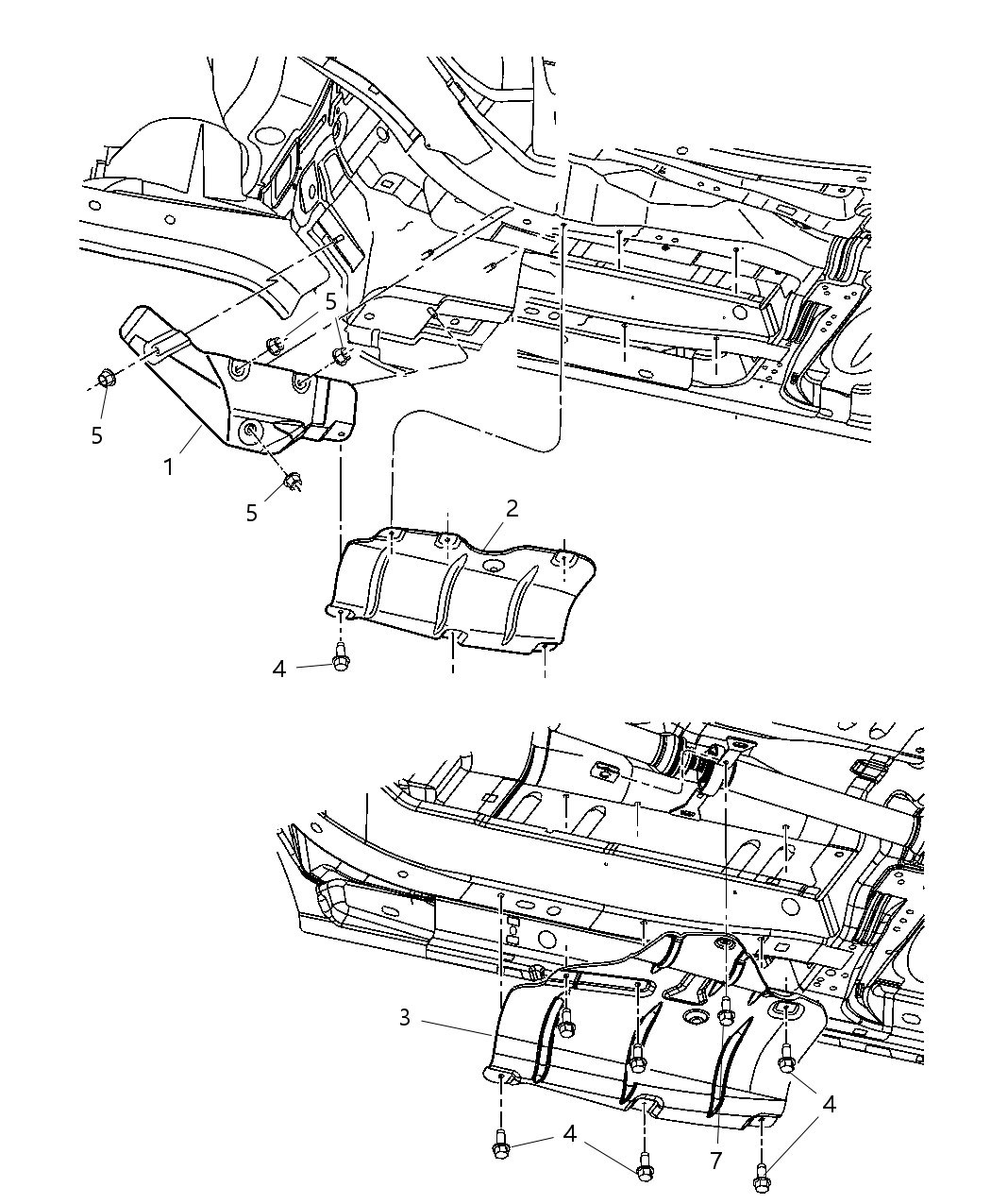 Mopar 4809421AD Shield-Heat