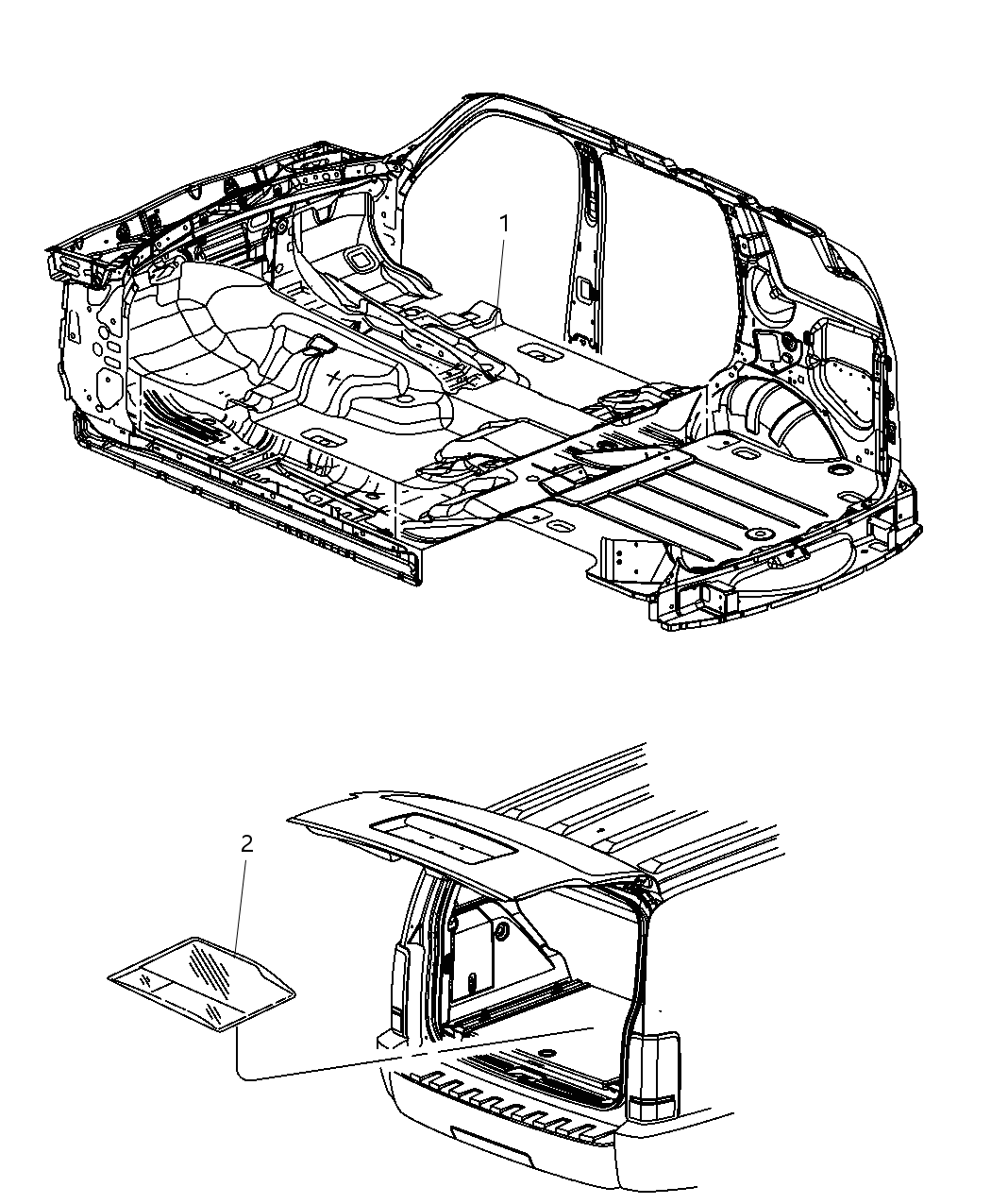 Mopar 1CB80XDVAB Mat-Floor