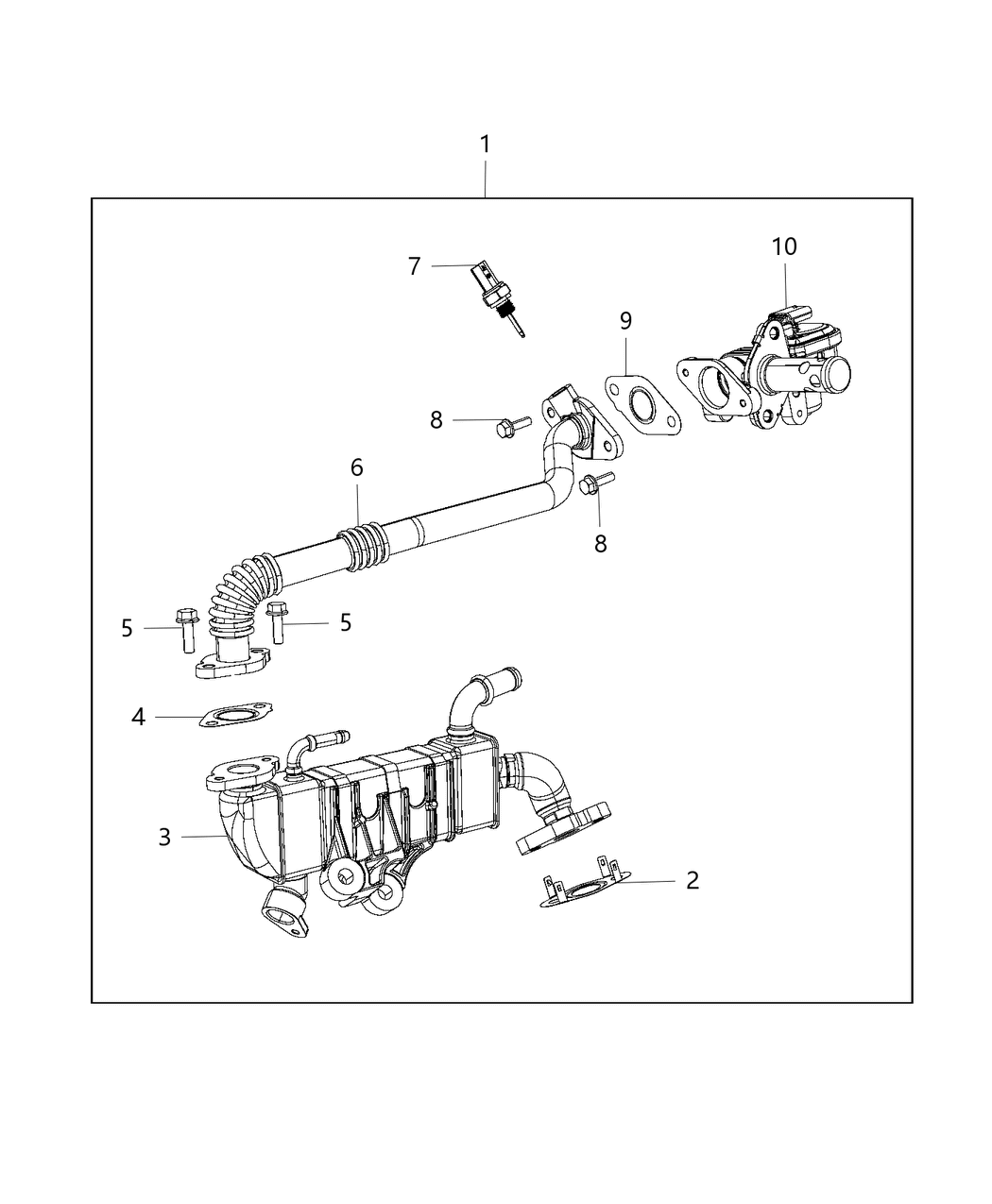 Mopar 5281410AD Valve-EGR