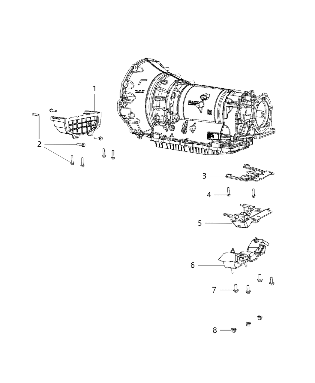 Mopar 68280951AC Bracket-Transmission Mount