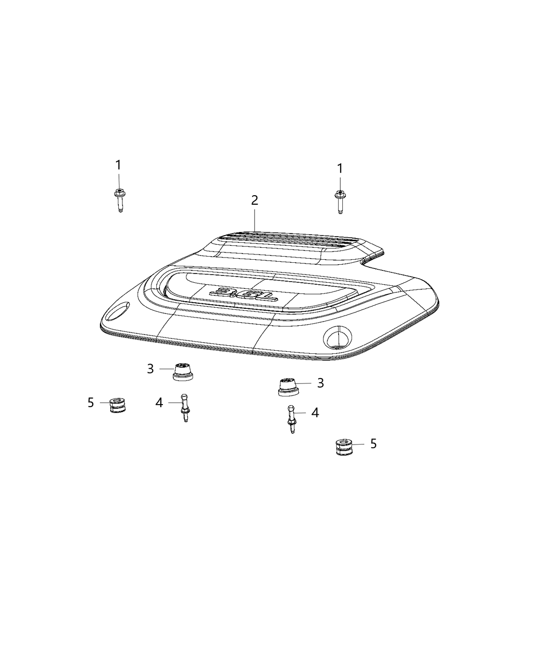 Mopar 4861764AC Cover-Engine