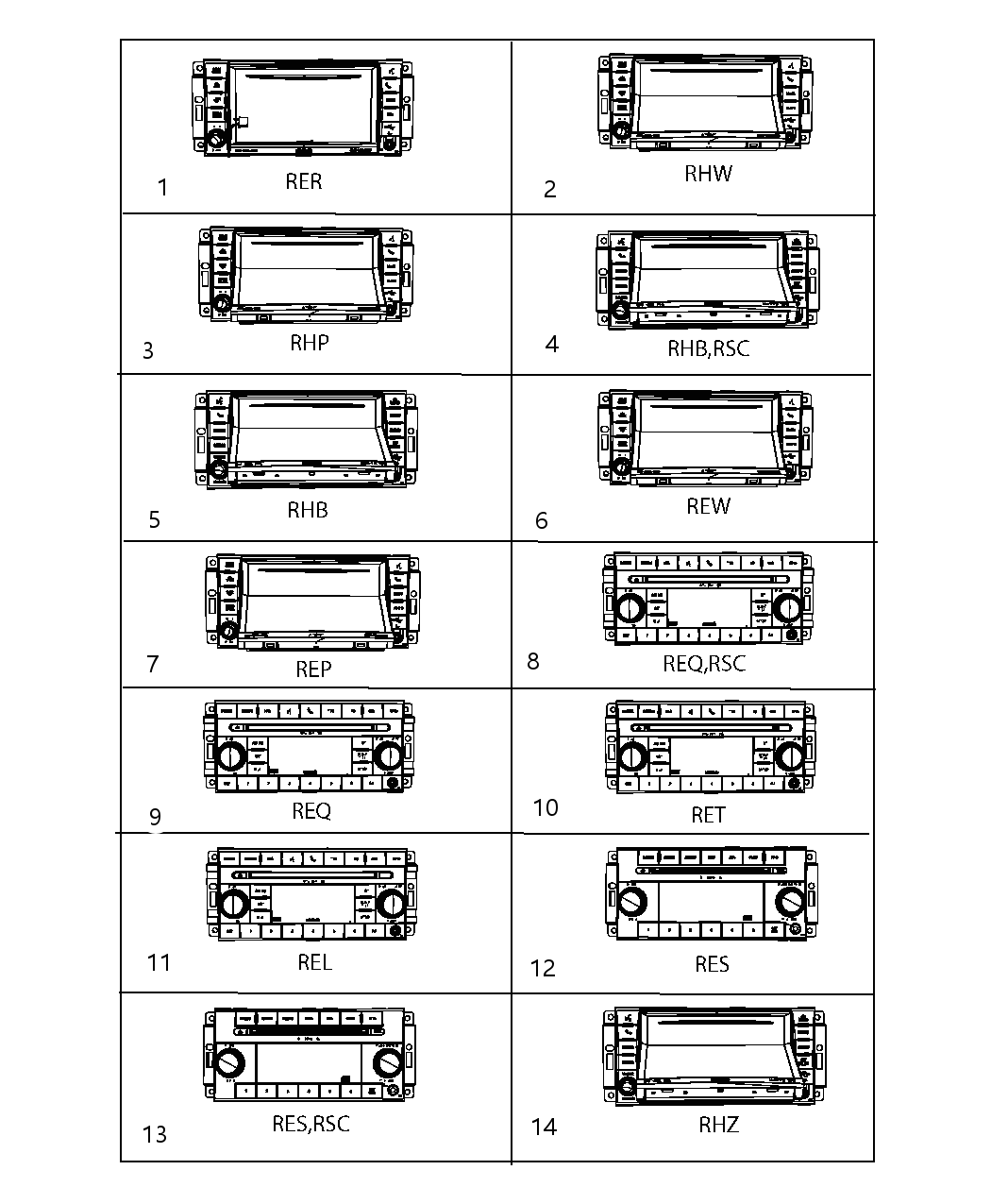 Mopar 5064820AF Radio-AM/FM/DVD/HDD/NAV/SDARS