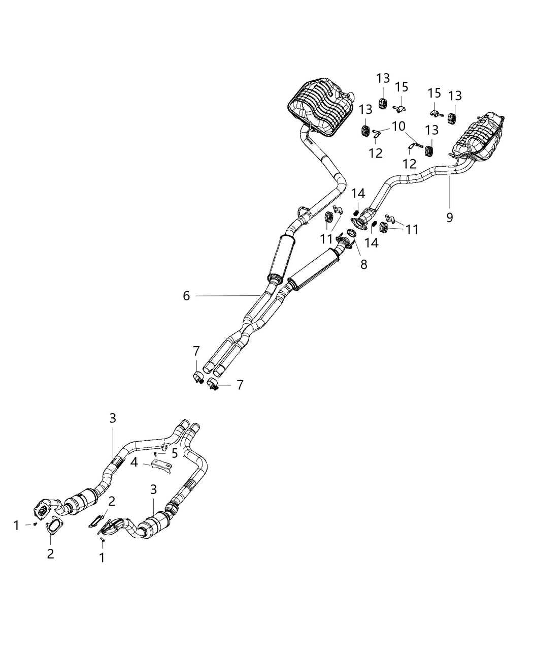 Mopar 68271435AA Bracket-Exhaust