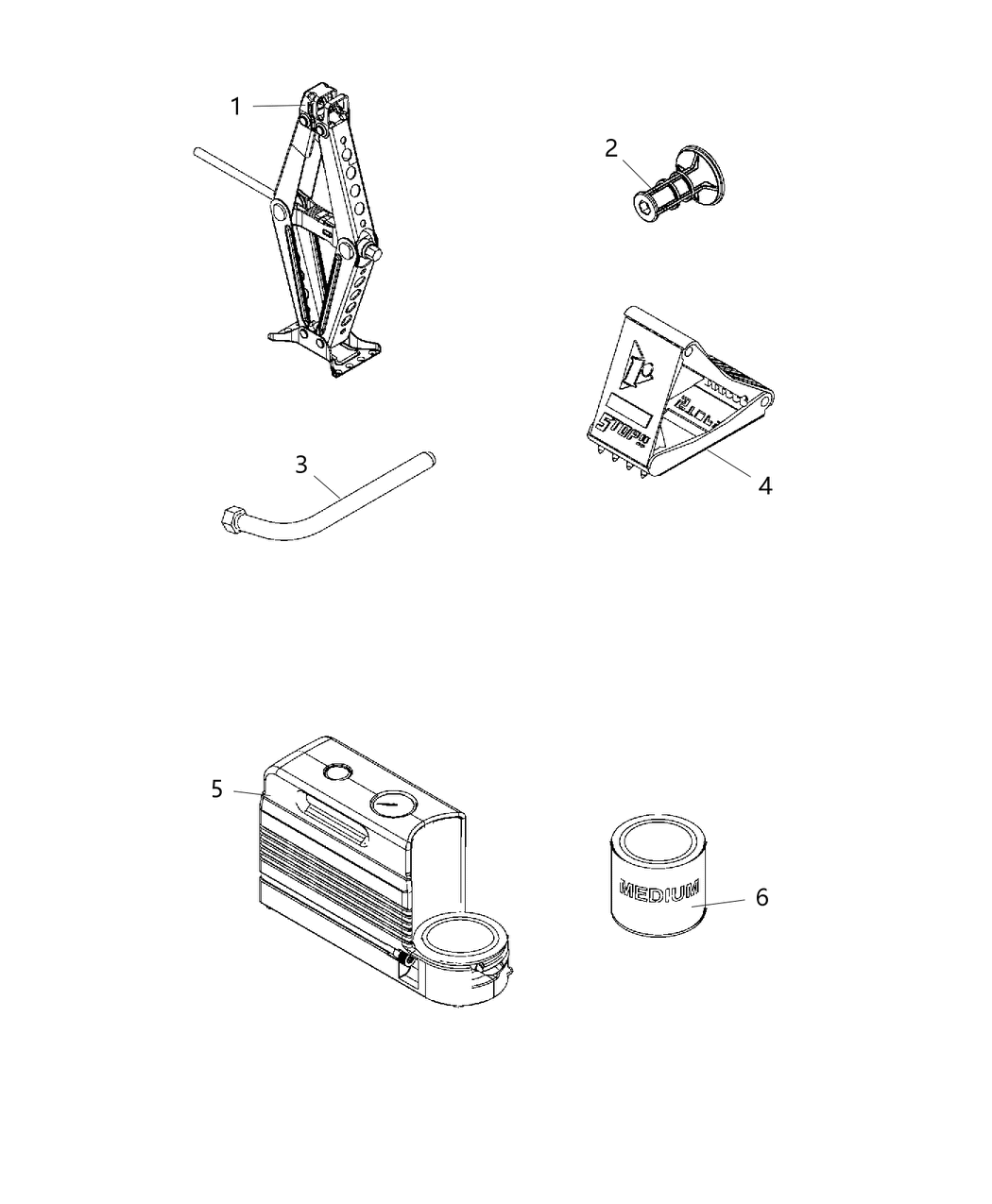 Mopar 68276963AA Wrench-Wheel Lug Nut