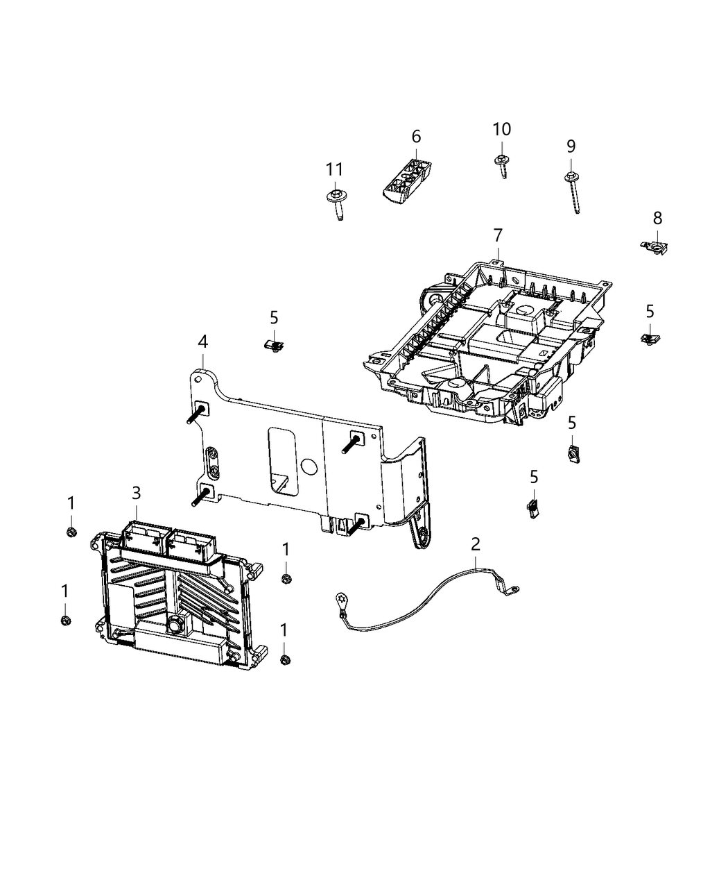 Mopar 5150861AH Module-Engine Controller