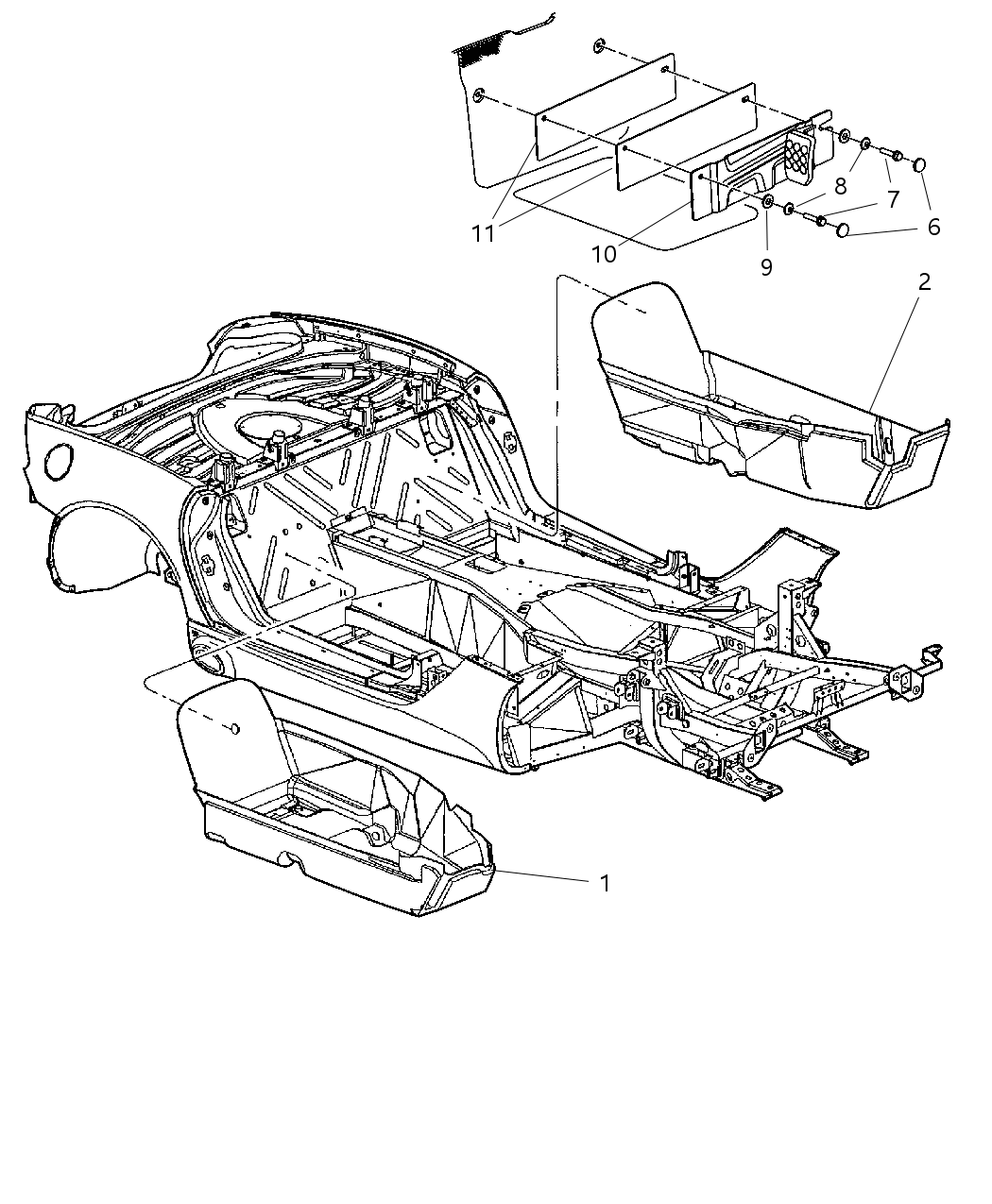 Mopar TU03DX9AE Carpet-Front Floor