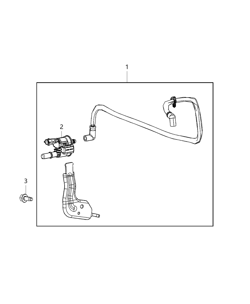 Mopar 68441926AB CANISTER PURGE