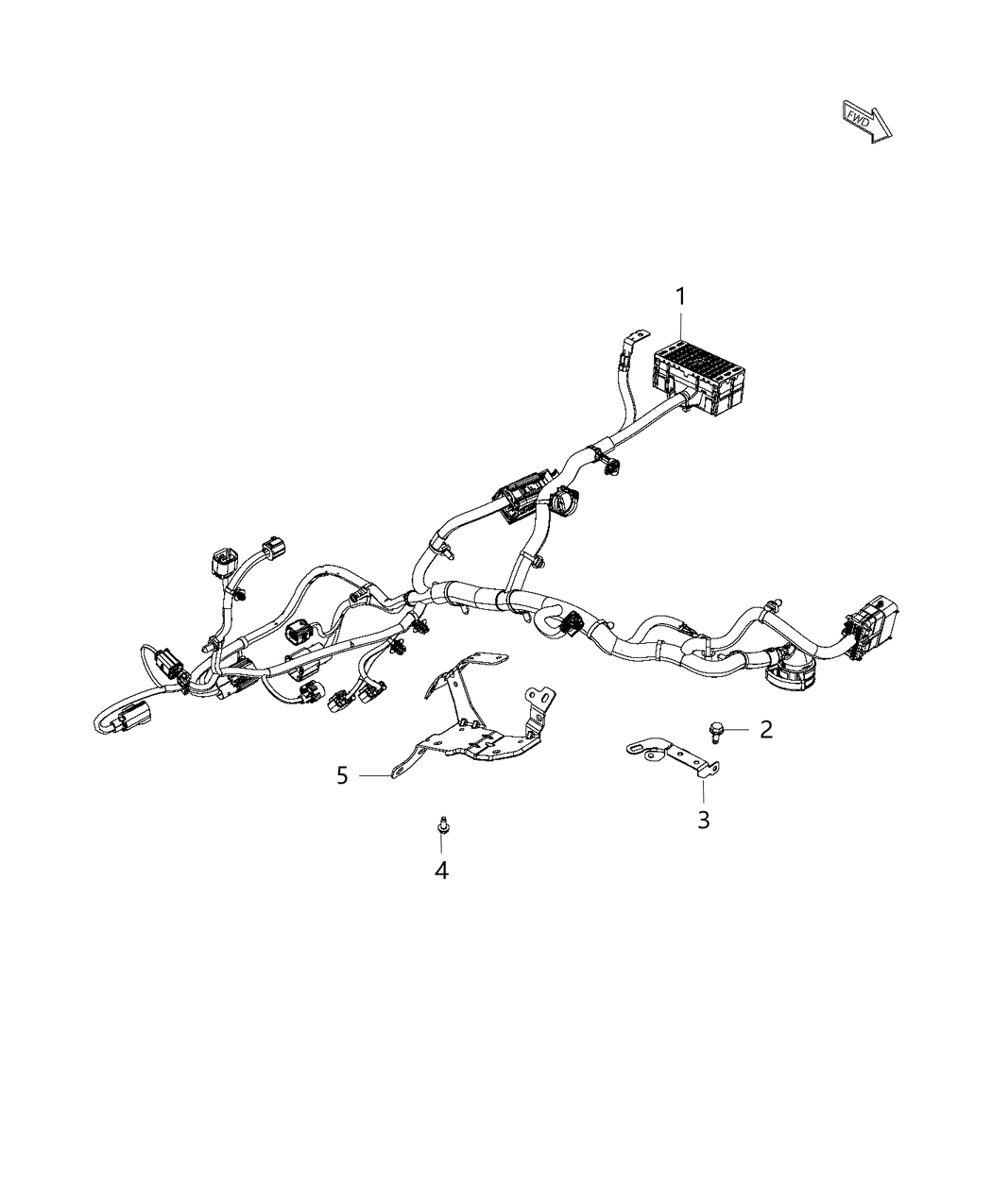 Mopar 68347481AB Wiring-Transmission