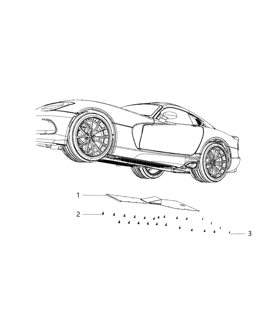 Mopar 5290078AL Pan-Rear