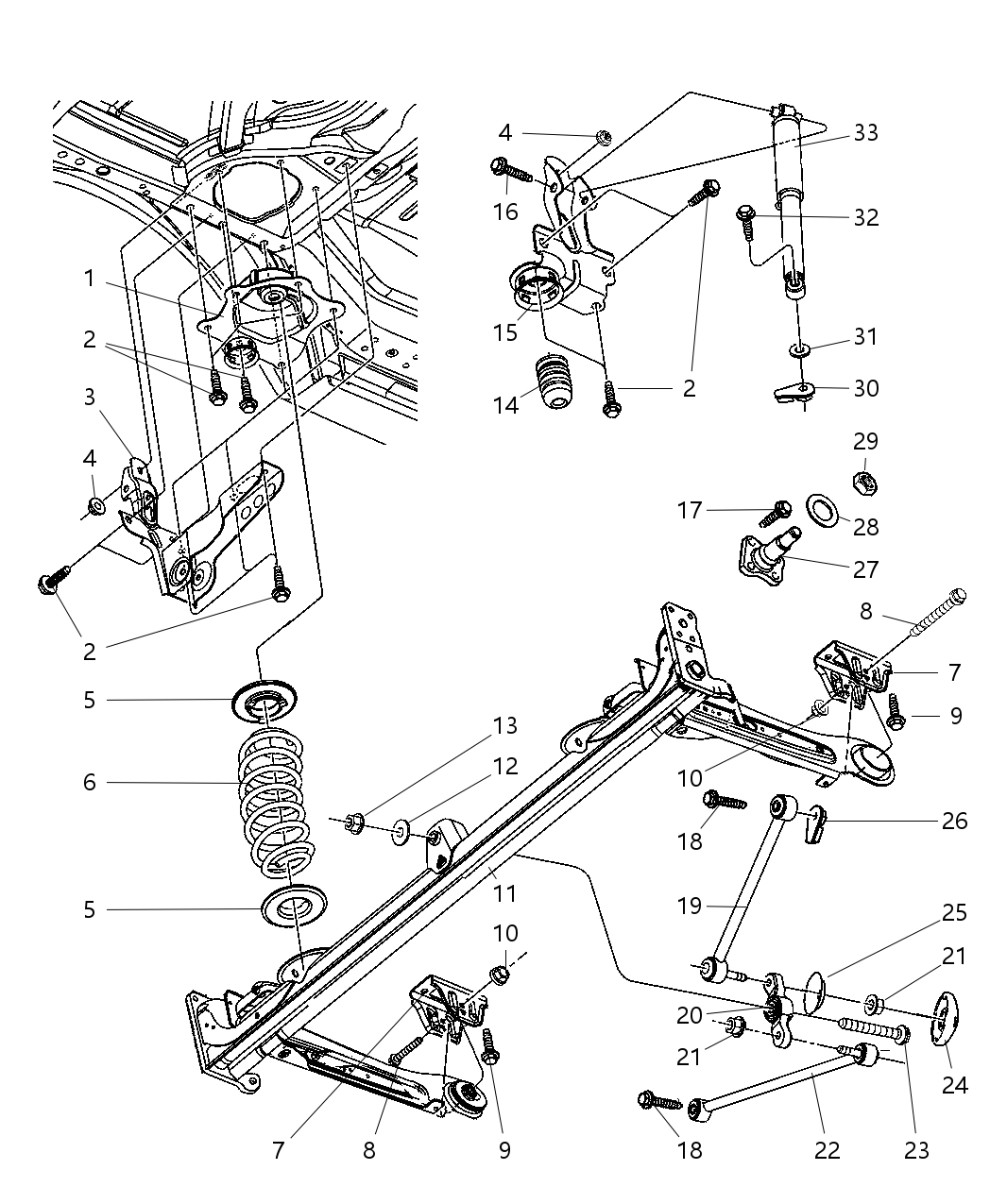 Mopar 4656440AL Axle-Rear