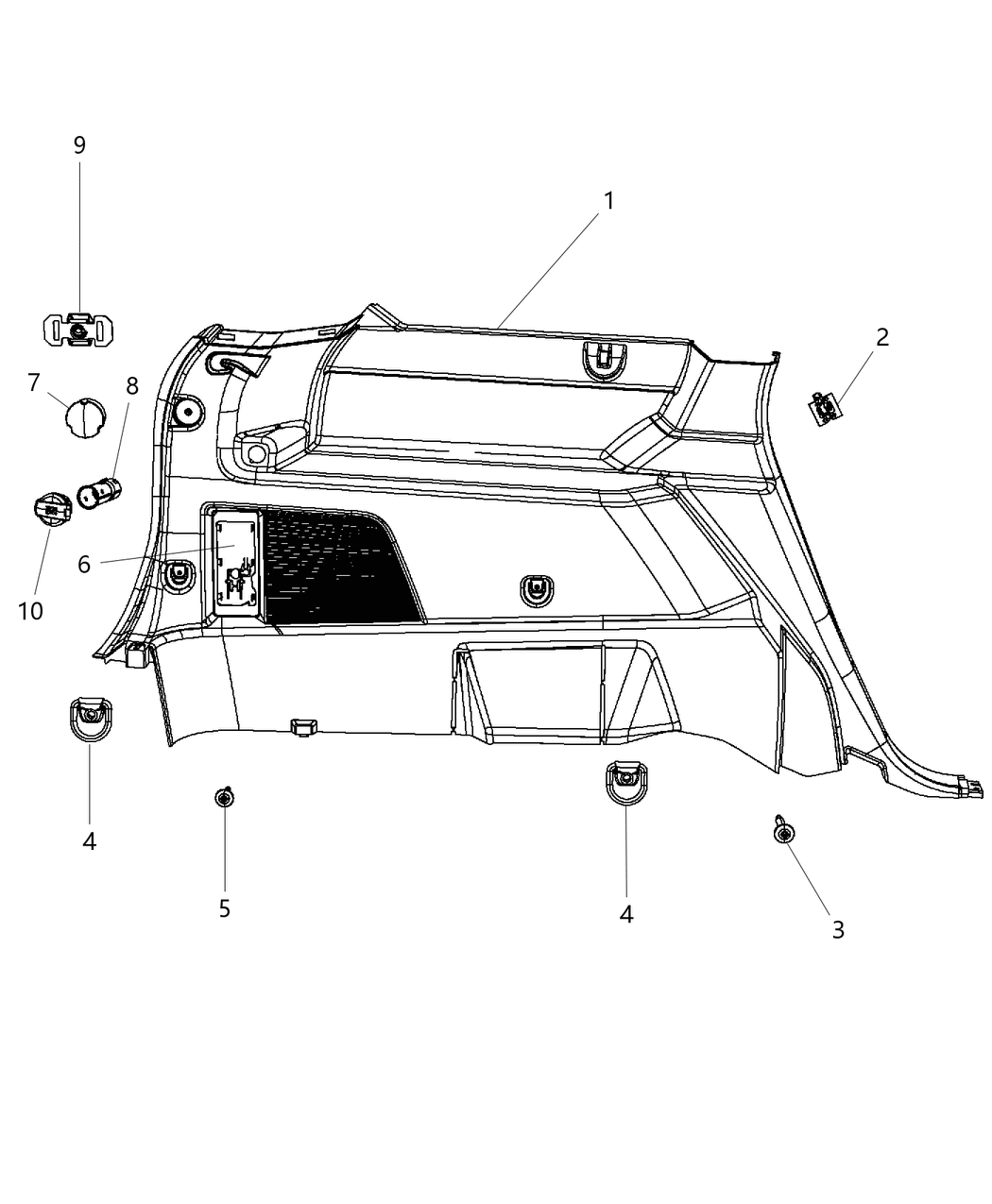 Mopar 5023972AA Net-Cargo