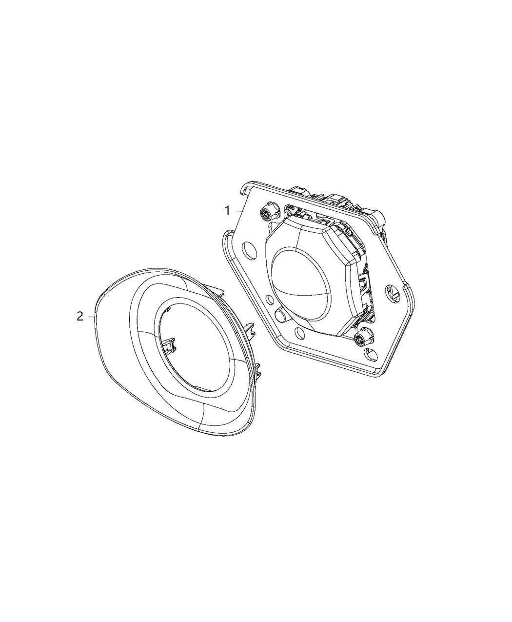 Mopar 4672757AA Sensor-Adaptive Speed Control MODU