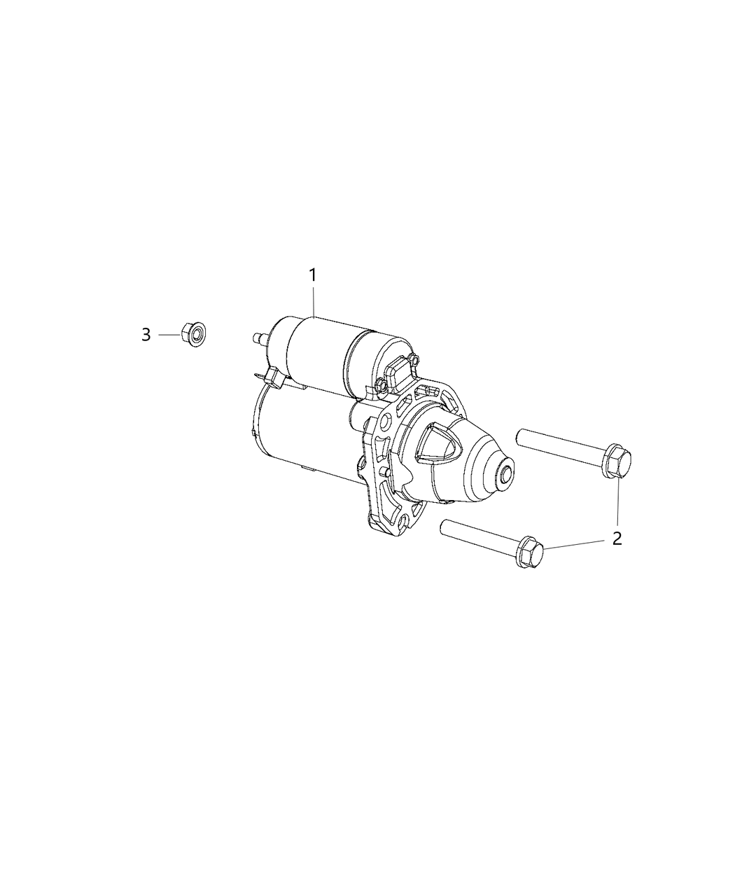 Mopar 56029780AB Engine Starter Motor