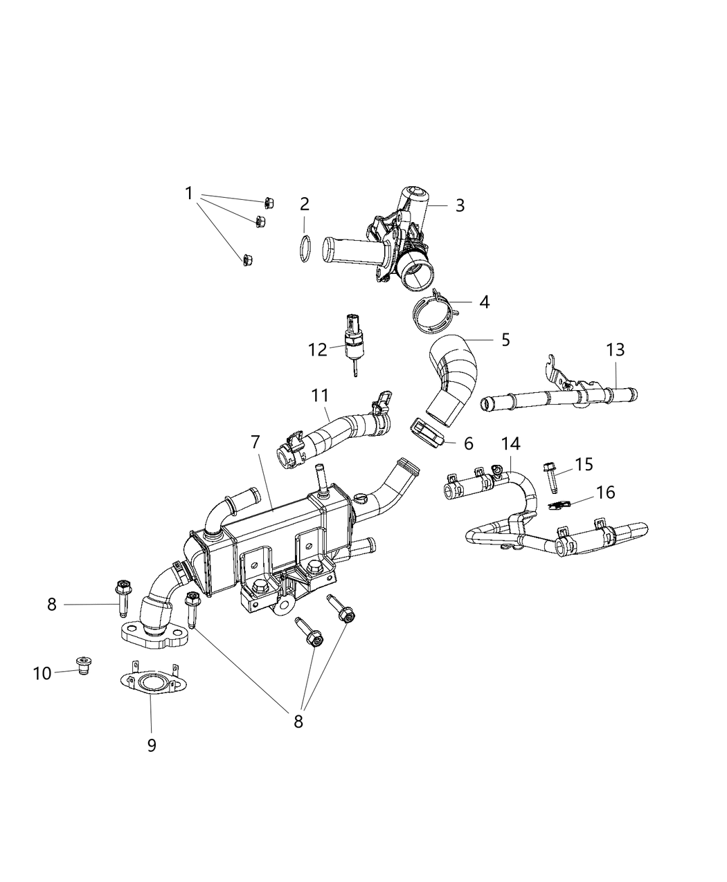 Mopar 5281256AG Valve-EGR