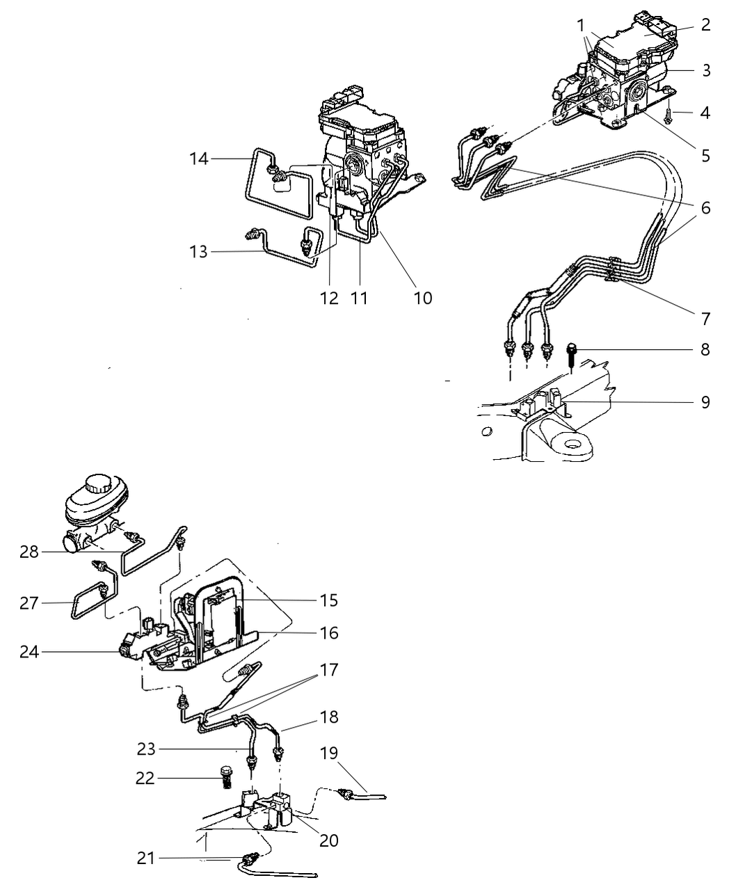 Mopar 5010922AE Anti-Lock Brake System Module