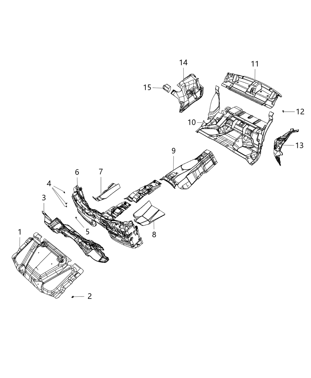 Mopar 5057645AK SILENCER-Dash Panel