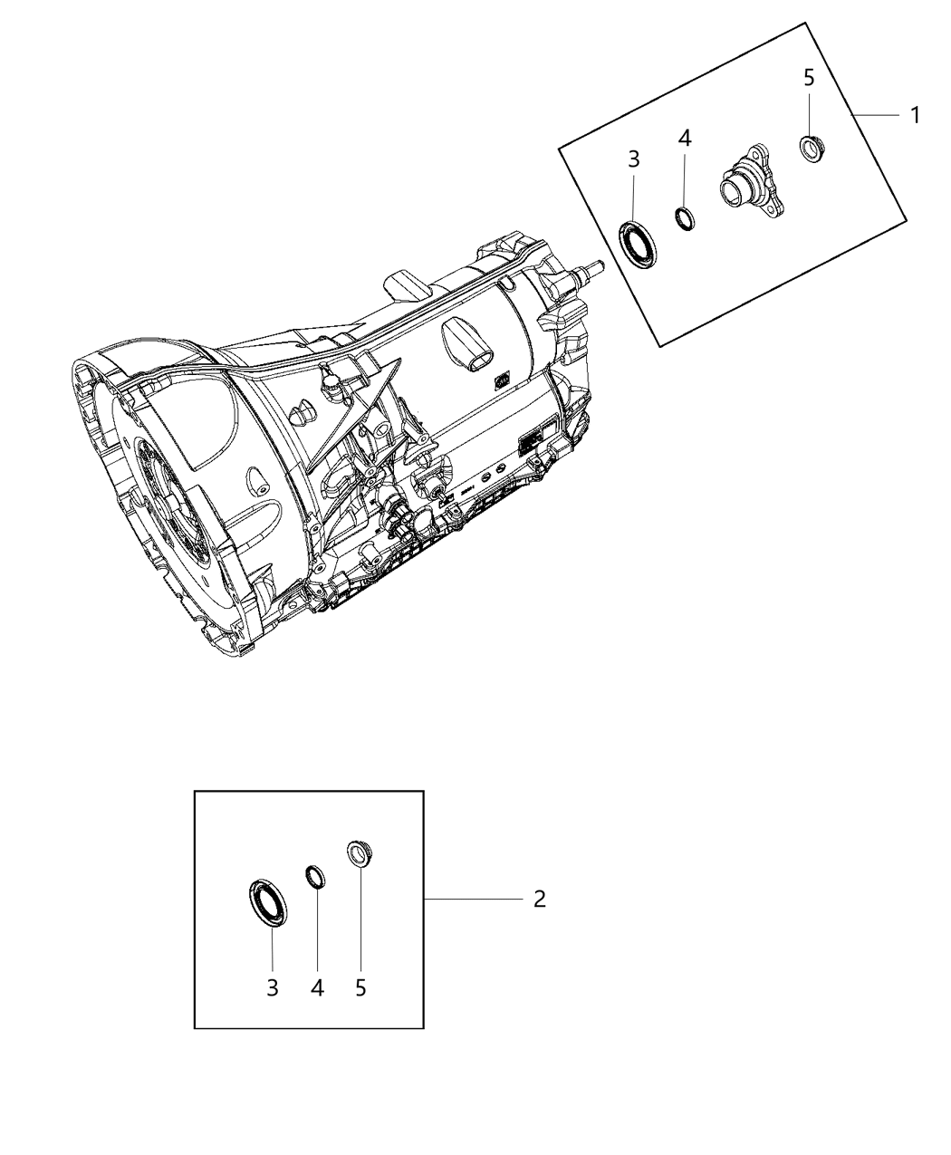 Mopar 68259200AB FLANGE-Output