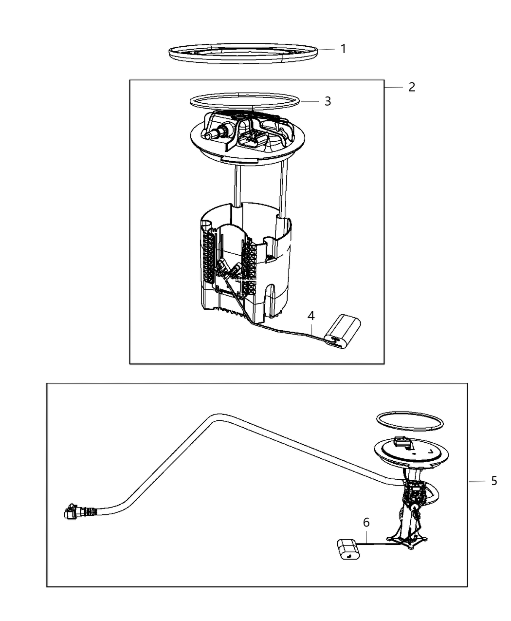 Mopar 68310001AA Fuel Pump Module/Level Unit