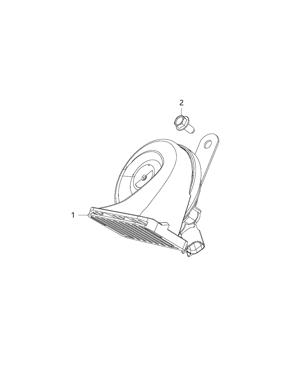 Mopar 4727506AA Horn