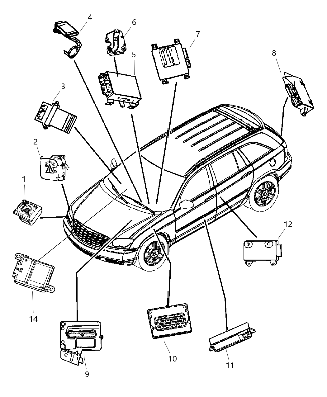 Mopar 5082789AH Module-Power Distribution