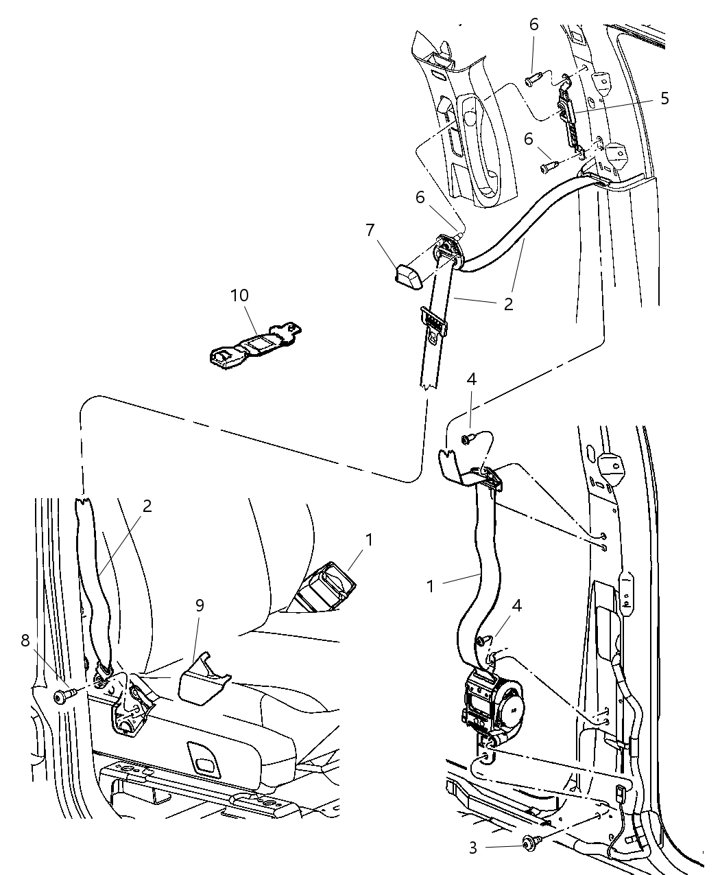 Mopar 5HP58BD1AF Beltassy-Frontouter