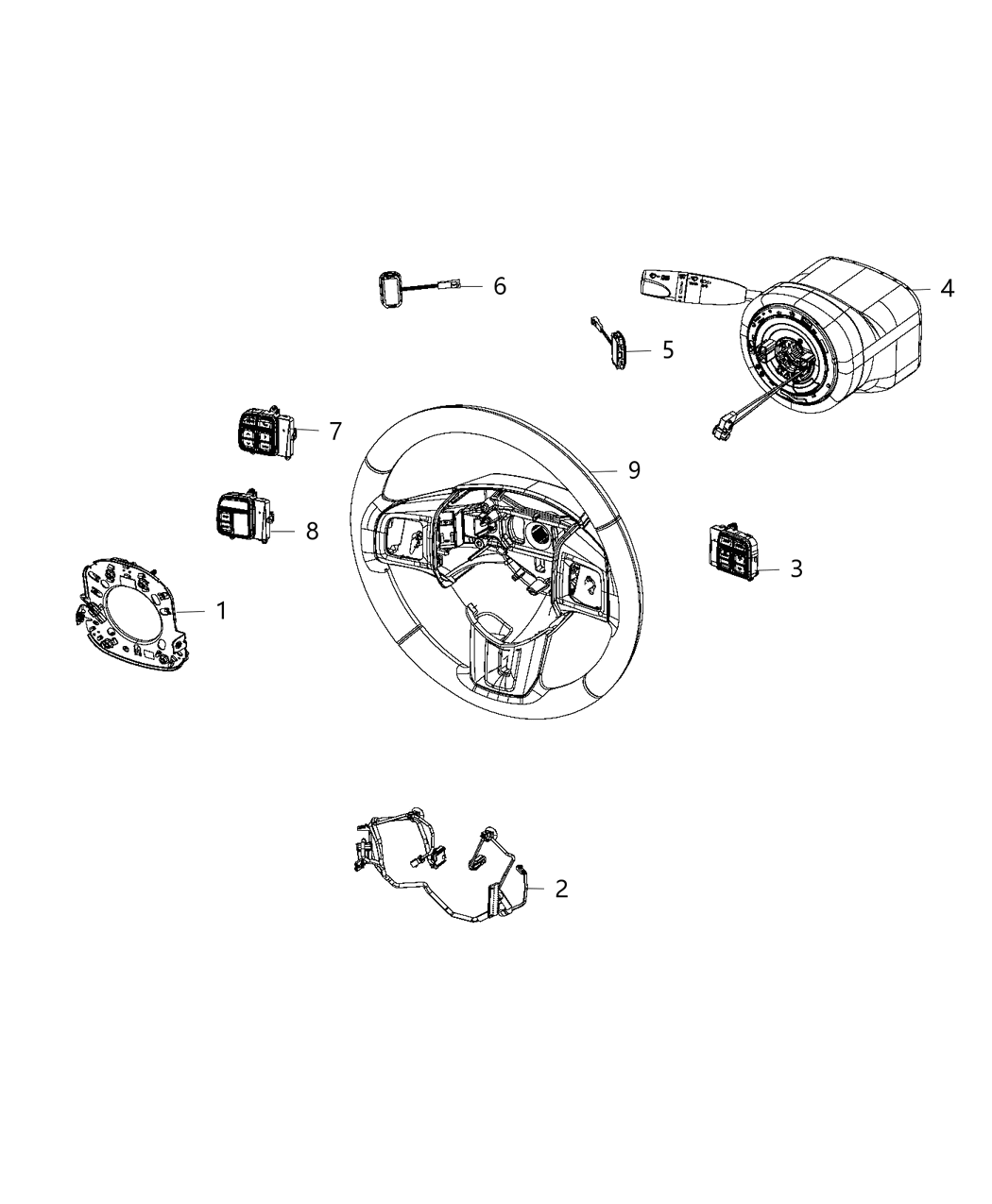 Mopar 56046251AC Switch-ODOMETER