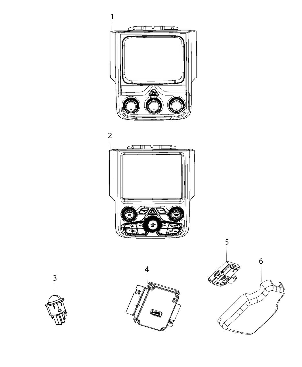 Mopar 5VD75JXPAC Control