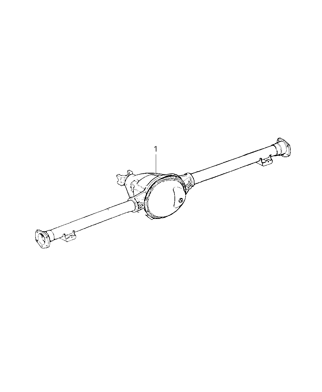 Mopar 5102029AE Axle-Service Rear