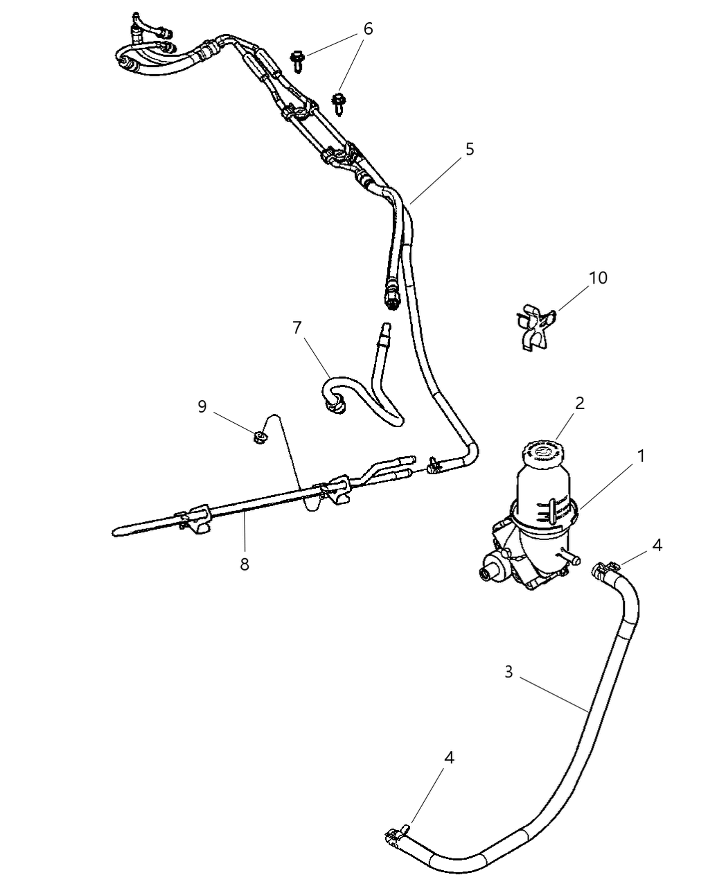 Mopar 5101846AA Cooler-Power Steering