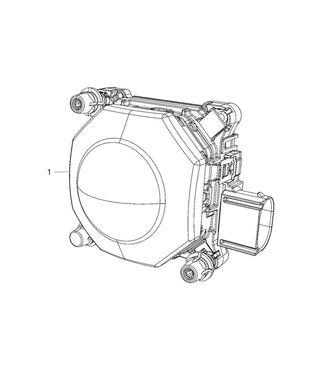 Mopar 68441352AA Sensor-Adaptive Speed Control MODU