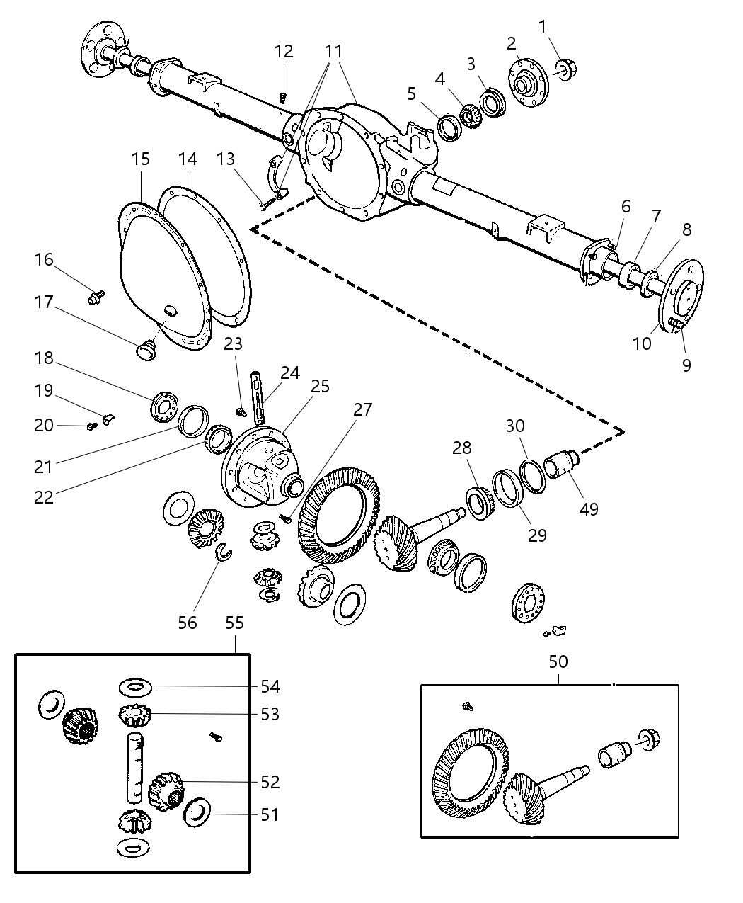 Mopar 5170334AA Housing-Axle