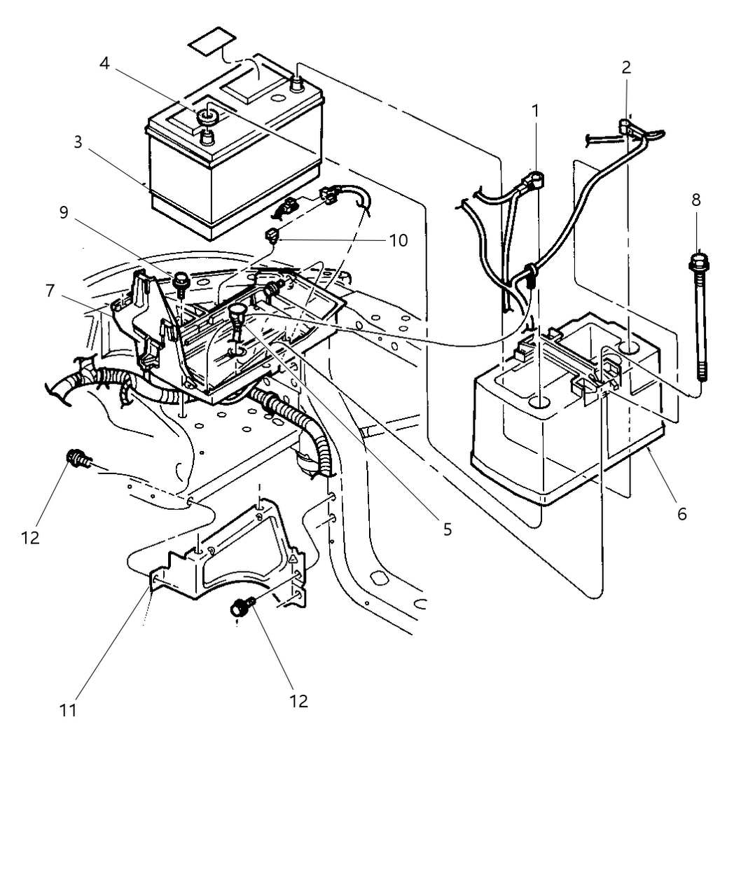 Mopar 55256138AC Cover-Battery