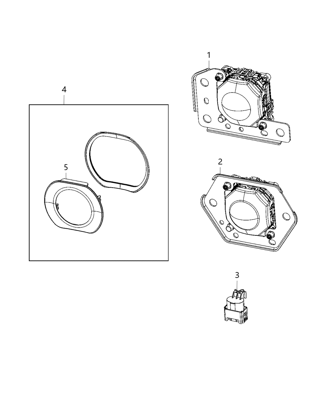 Mopar 68277402AG Sensor-Adaptive Speed Control MODU