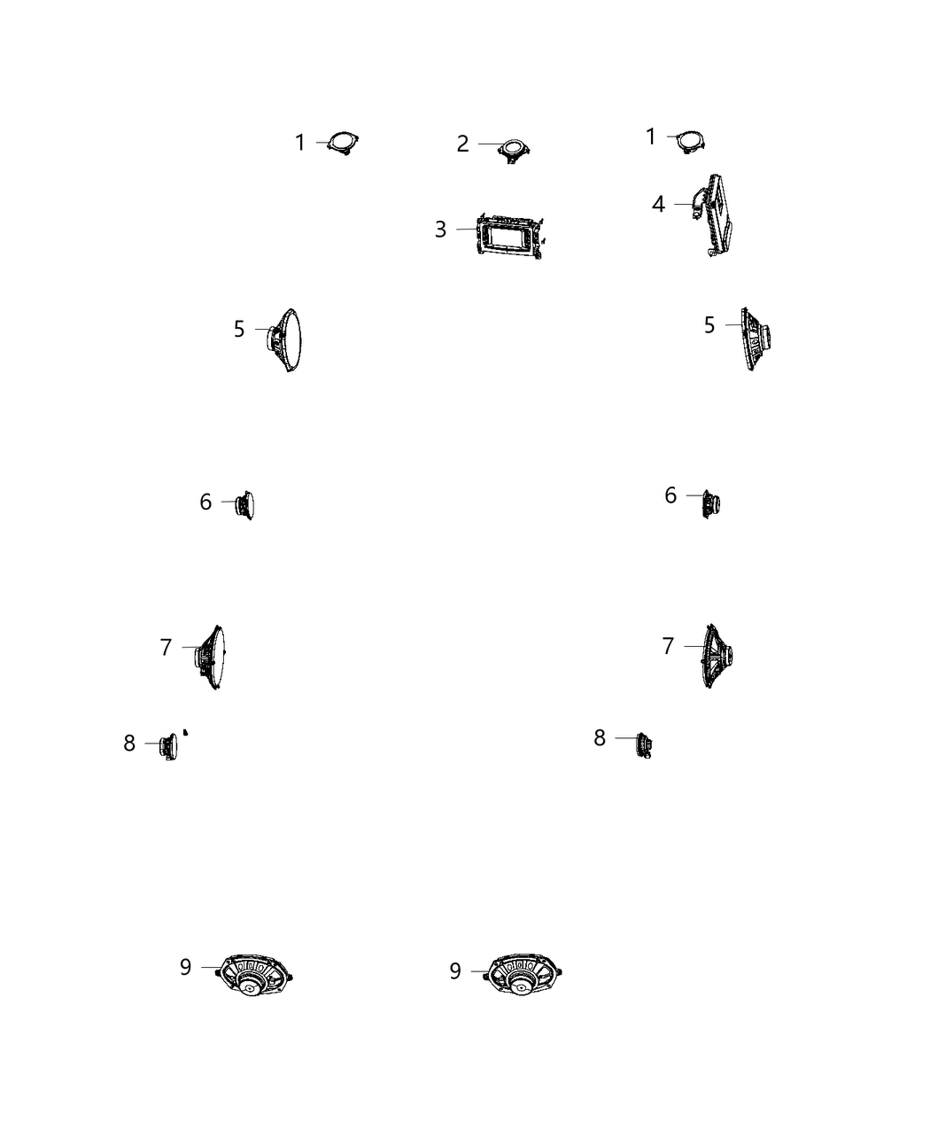 Mopar 68207345AE Amplifier