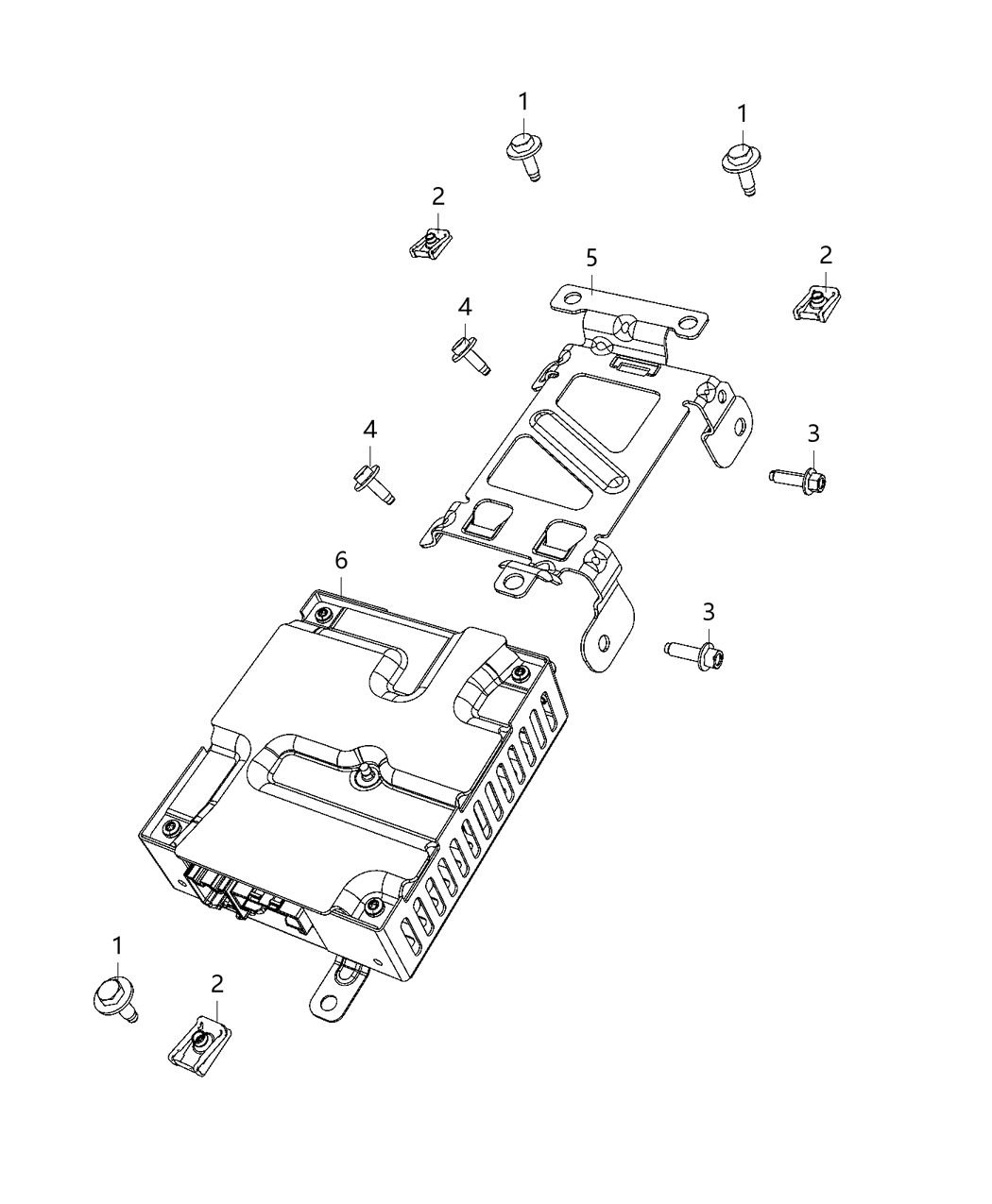 Mopar 68360829AA Screw