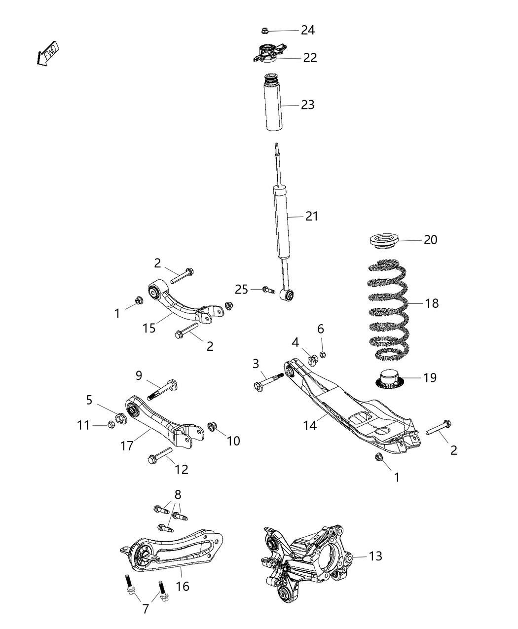 Mopar 5090041AC Link-Spring