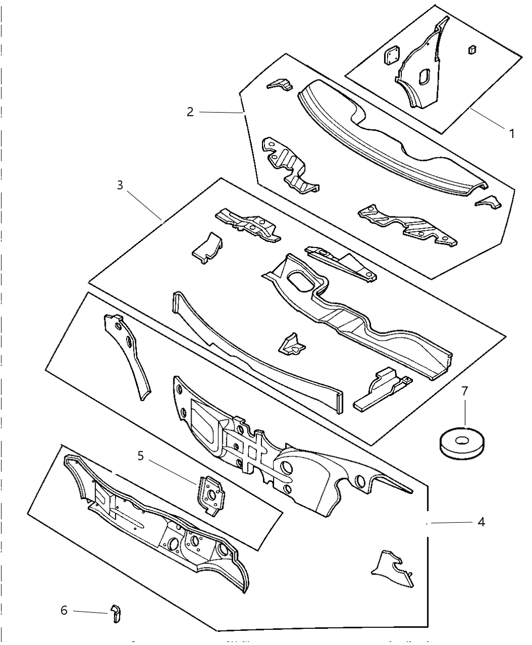 Mopar 5003292AB Panel-Dash