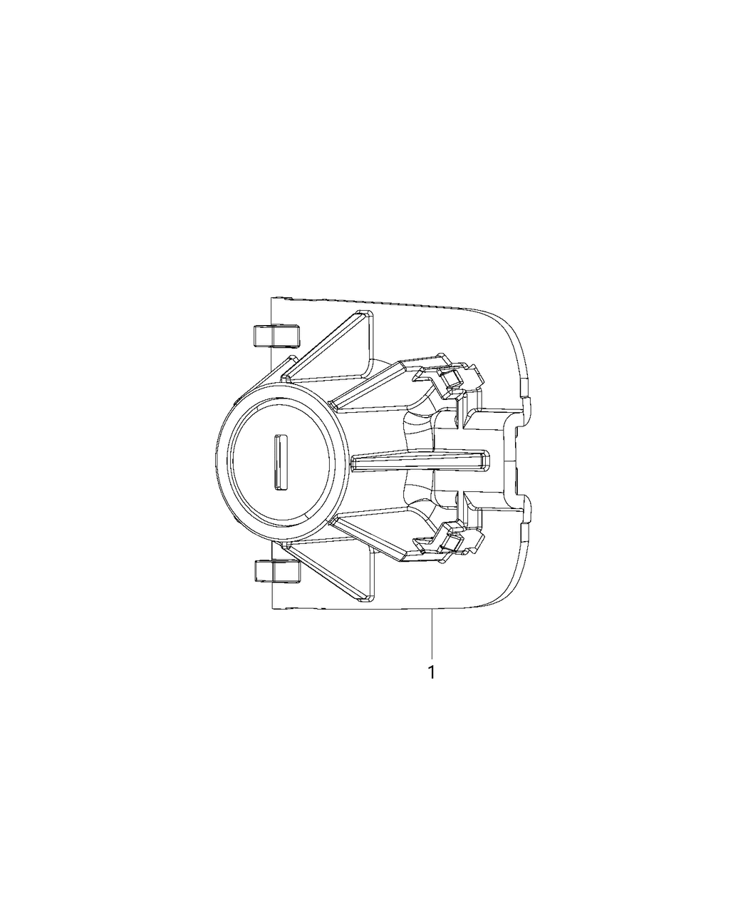 Mopar 68402259AA Cylinder-Door Lock Assembly