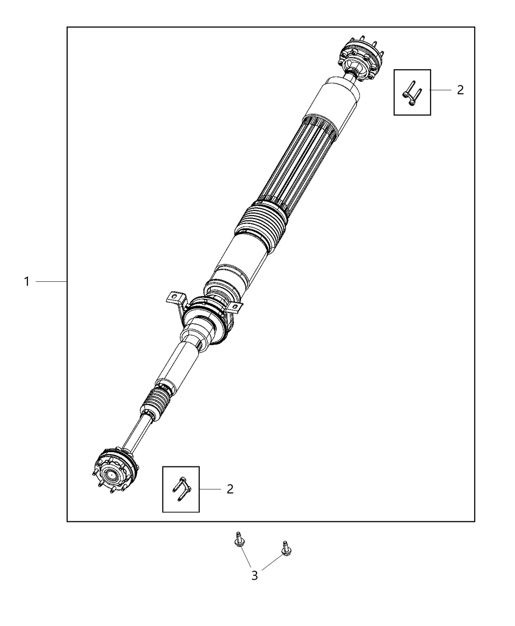 Mopar 68330598AA Drive Shaft